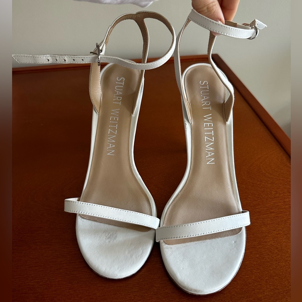Stuart Weitzman Barelynude 100 Sandals